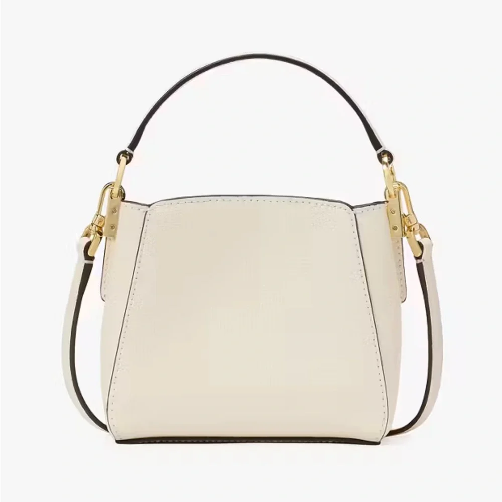 Kate Spade ♠️ Phoebe Straw Mini Top Handle Crossbody - Picture 5 of 6